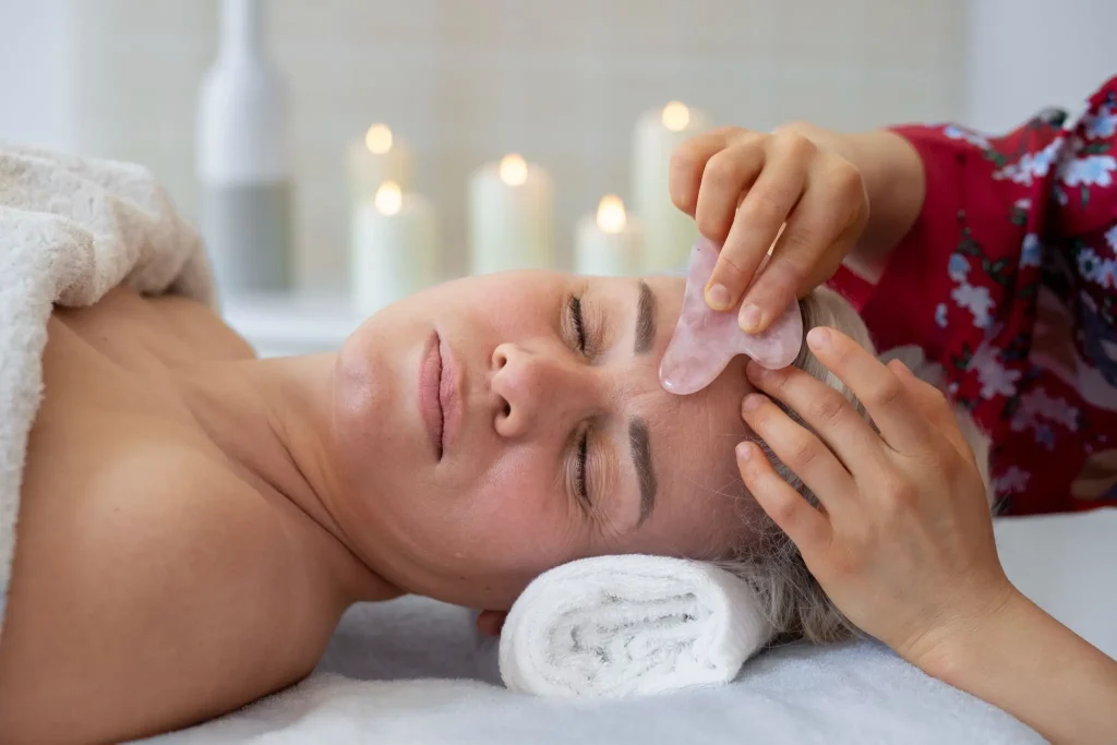 gua sha session
